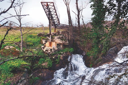 Cascada de la garganta Marta